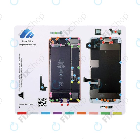 Магнитна подложка за винтове за iPhone 8 Plus