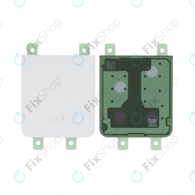 Капак на батерията за Samsung Z Flip 6 F741B, бял, White