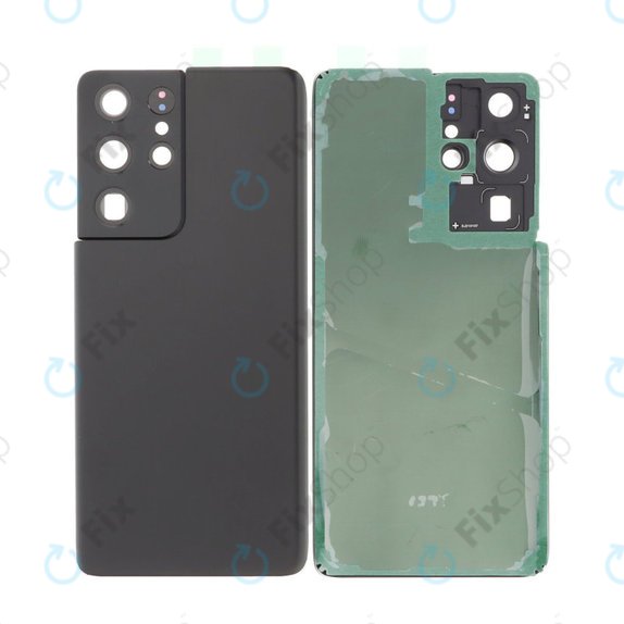 Заден капак комплект за Samsung S21 Ultra G998B, Phantom Black
