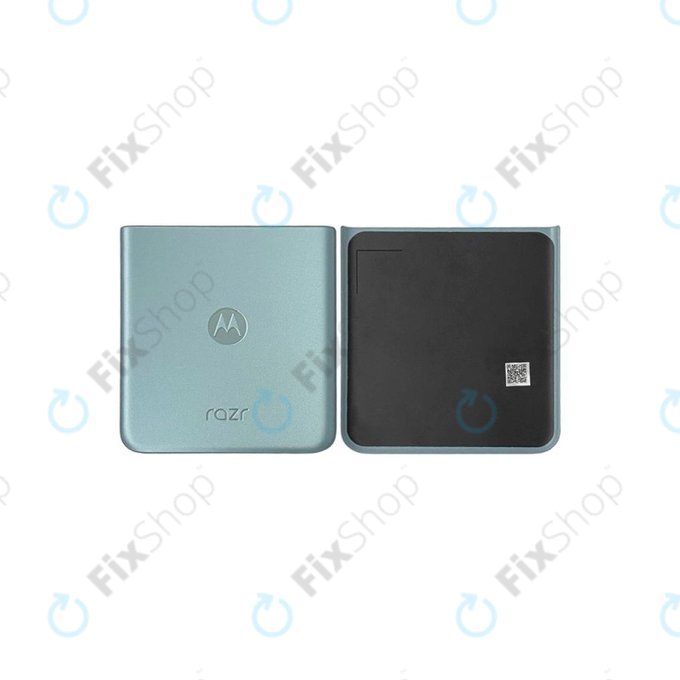 Капак на батерията за Motorola Razr 40 Ultra, SL98D65404, Glacier Blue, Genuine Service Pack