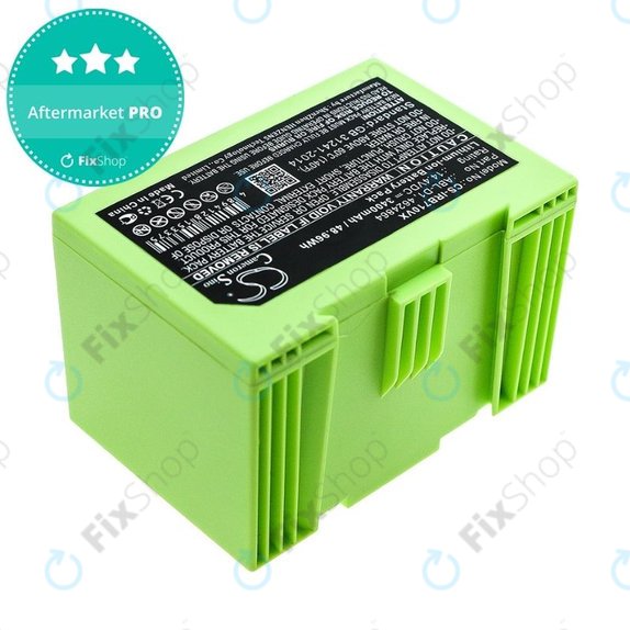 Батерия за iRobot Roomba e-series, i-series, ABL-D1, 4624864, ABL-D2, Li-Ion 14.4V 3400mAh, HQ