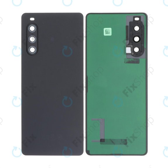 Капак на батерията за Sony Xperia 10 V, черен, Black