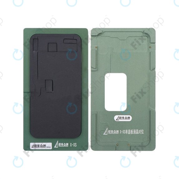 Подравняваща форма за ламиниране на дисплей с подложка XHZC за iPhone X, XS