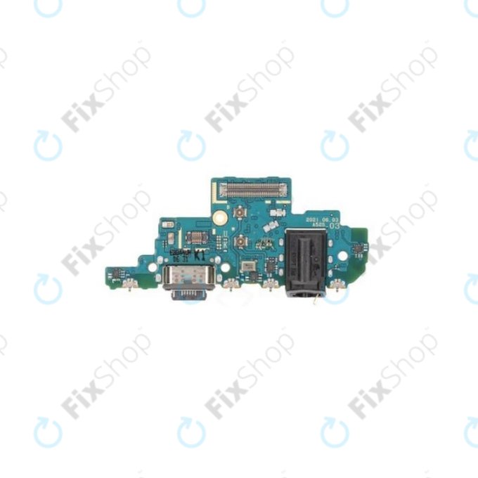 Зареждащ конектор PCB платка за Samsung A52s 5G A528B (K1), GH96-14724A, Genuine Service Pack