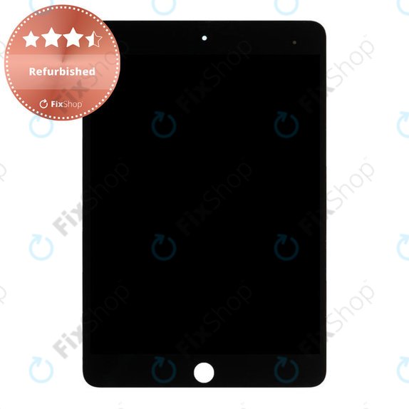 LCD дисплей за iPad Mini 5, Black, Тъчскрийн без рамка, Refurbished