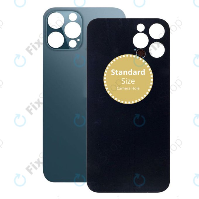 задния капак за iPhone 12 Pro Max, син, Blue