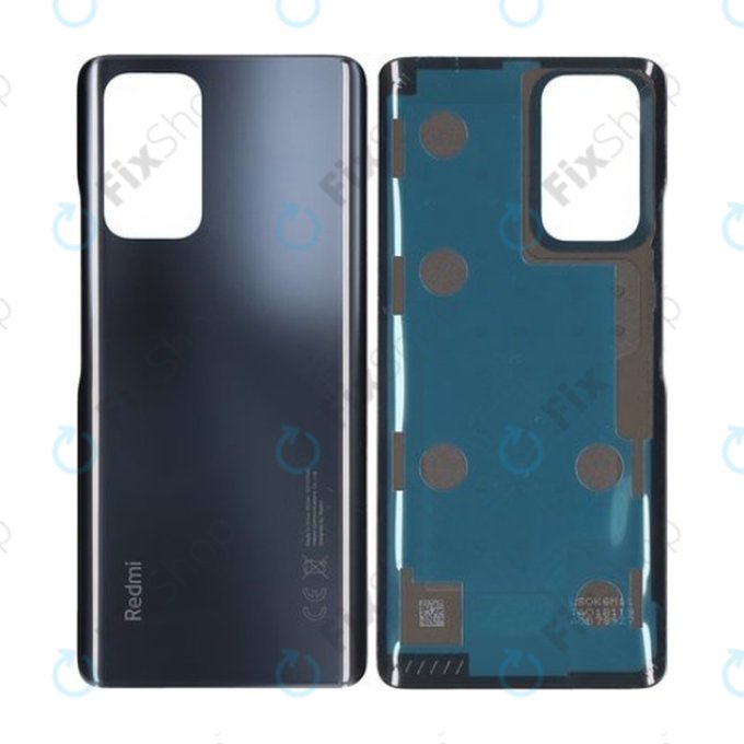 Капак на батерията за Xiaomi Redmi Note 10 Pro, 55050000US4J, Onyx Gray, Genuine Service Pack