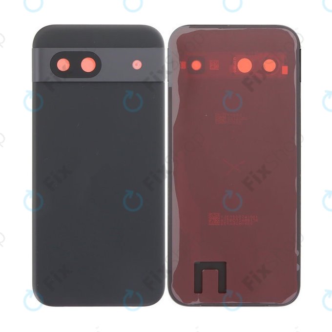 Заден капак комплект за Google Pixel 8a, Obsidian