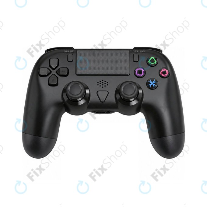 Безжичен контролер DualShock 4 (V2) за Sony PlayStation 4 / 4 Slim / 4 Pro, черен, Black