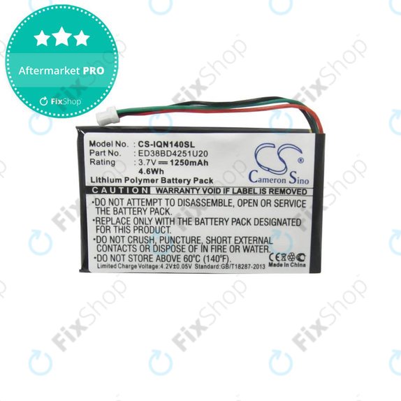 Батерия за Garmin Nuvi 1400, 1450, 1450T, 1490LMT, 1490T, 1490T Pro, 1250mAh, ED38BD4251U20, HQ