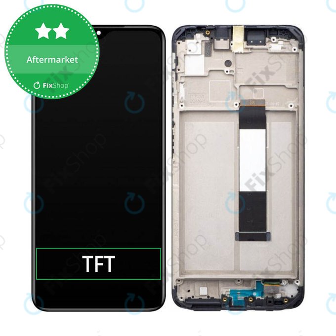 дисплей за Xiaomi Redmi 9T, Тъчскрийн и рамка, TFT