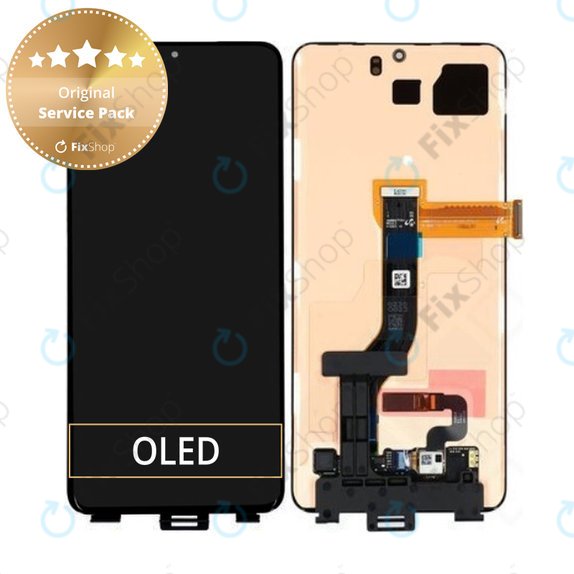 дисплей OLED за Samsung S20 Plus G985F, Тъчскрийн без рамка, GH96-13030A, Genuine Service Pack