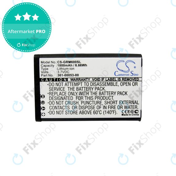 Батерия за Garmin Alpha 200, Montana 600t Camo, 1800mAh, Li-Ion, 3.7V, 361-00053-00, HQ
