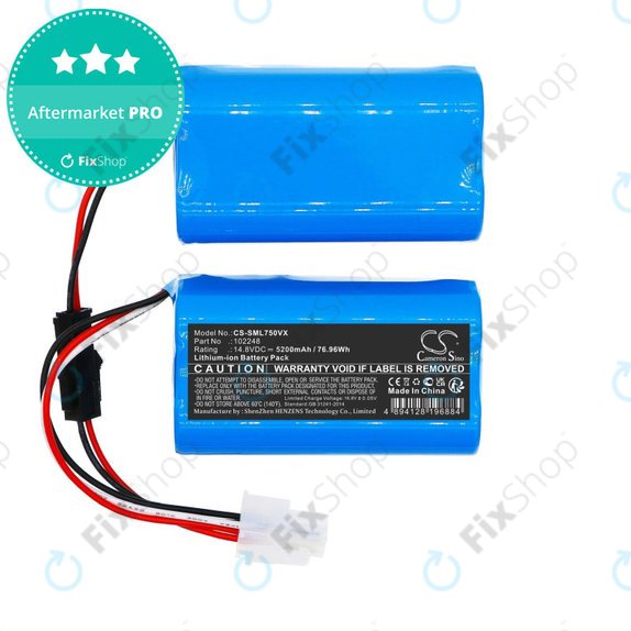 Батерия за Symbo Laserbot 750, 5200mAh, Li-ion, 14.8V, 102248, HQ