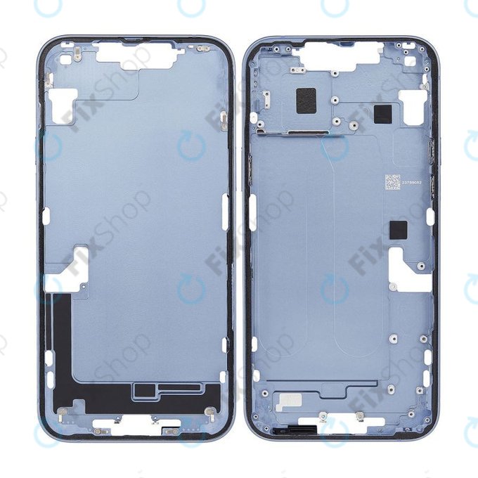 Средна рамка за iPhone 14 Plus, син, Blue