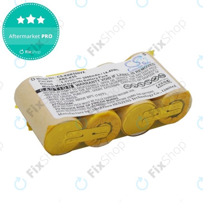 Батерия за Kärcher K50, K85, ABS-K55, Ni-MH 4.8V 3000mAh, HQ