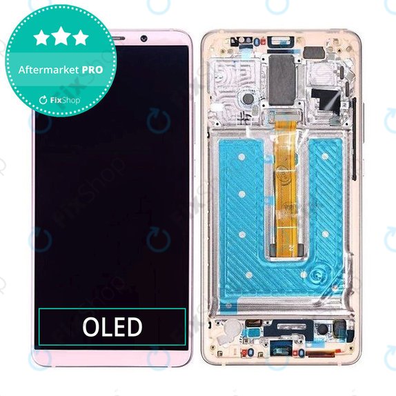 дисплей OLED за Huawei Mate 10 Pro, Тъчскрийн и рамка, Pink Gold