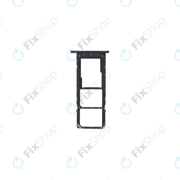 SIM държач за Samsung A14 A145R, GH81-23521A, черен, Black, Genuine Service Pack