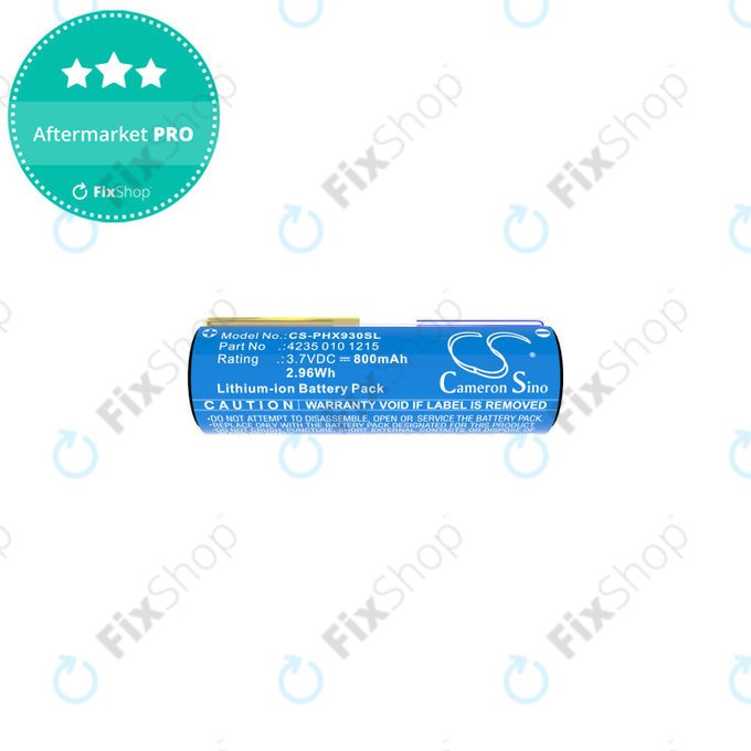 Батерия за Oral-B Genius X, Smart 6000, Philips Diamondclean, Easyclean, 800mAh, Li-Ion, 3.7V, 4235 010 13068, HQ