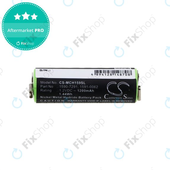 Батерия за Moser Chromini 1591, Ermila Bella 1590, 1200mAh, Ni-MH, 1.2V, 1590-7291, HQ