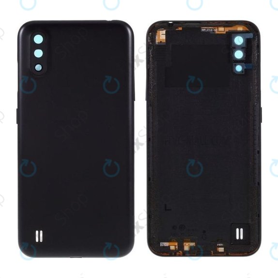 Капак на батерията за Samsung A01 A015F, черен, Black