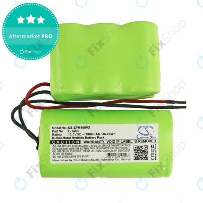 Батерия за Zepter PWC 400 Turbohandy, 3000mAh, Ni-MH, 12V, E-1486, HQ