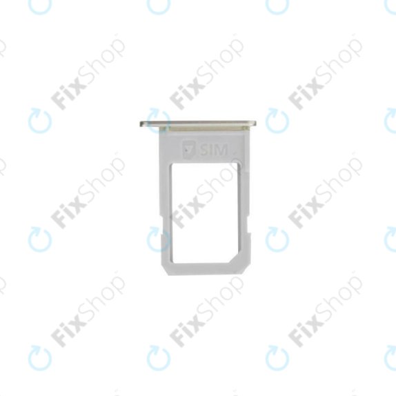 SIM държач за Samsung S6 Edge Plus G928F, Gold Platinum
