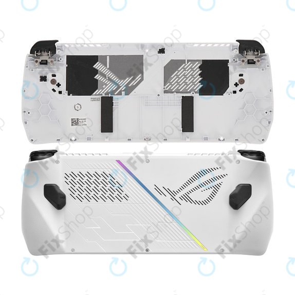 Капак на батерията за Asus ROG Ally (2023), бял, White, 90NV0GY0-R7DP11 Genuine Service Pack