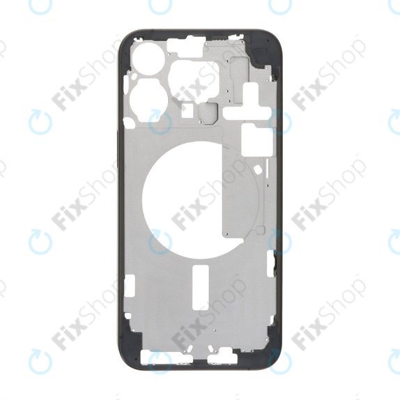 Средна рамка за iPhone 15 Pro Max, Black Titanium