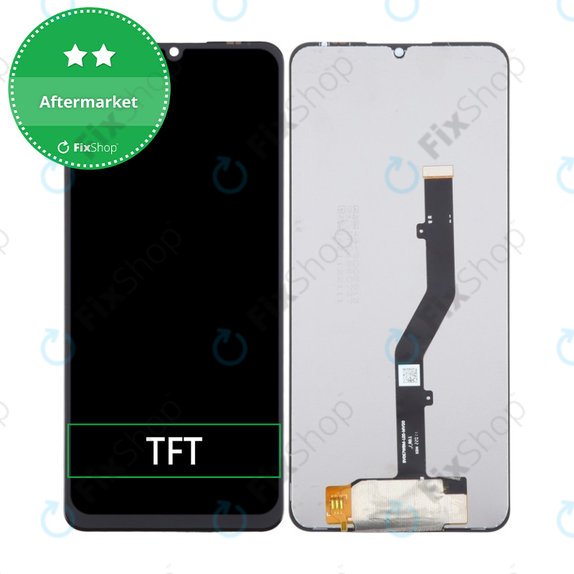 дисплей за ZTE Blade A72s, Тъчскрийн без рамка, TFT