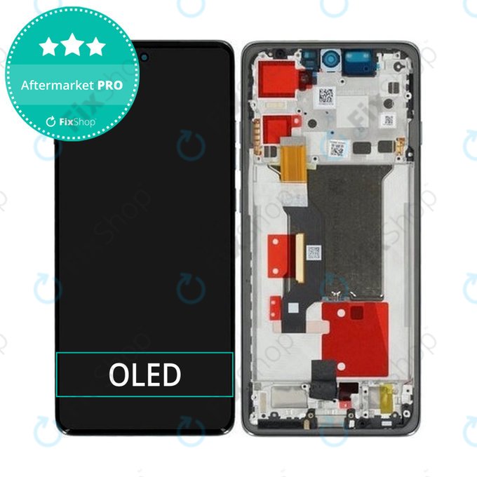 Дисплей OLED за Motorola Edge 60 Pro, тъч стъкло с рамка, Shadow