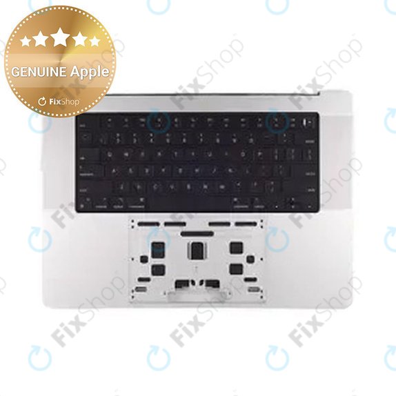 Горен корпус с клавиатура за MacBook Pro 14", A3112 (2024), с US клавиатура и батерия, Silver, 661-42513, Genuine Apple