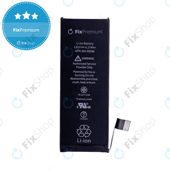 Батерия за iPhone SE, 1624mAh, FixPremium