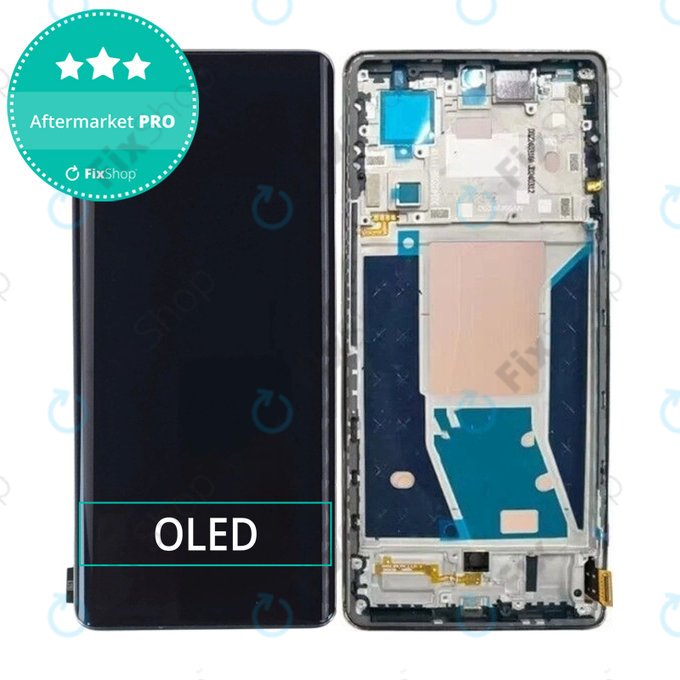 Дисплей OLED за Infinix Note 40 Pro 5G, тъч стъкло с рамка