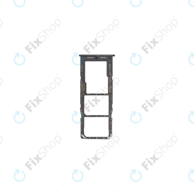 SIM държач за Samsung A13 A135F, GH98-47323A, черен, Black, Genuine Service Pack