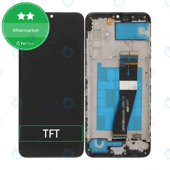 дисплей за Samsung A02s A025F, Тъчскрийн и рамка, TFT