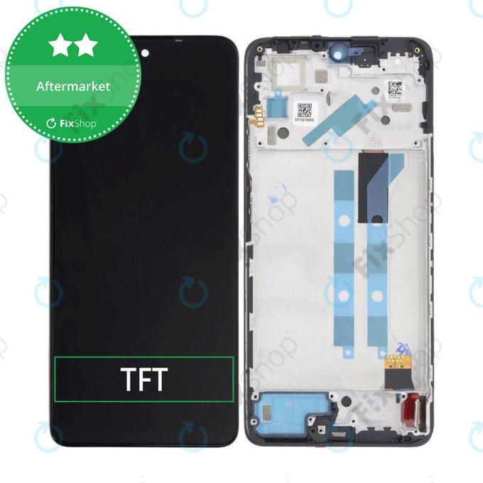 дисплей за Xiaomi Redmi Note 12 Pro 4G 2209116AG, Тъчскрийн и рамка, TFT