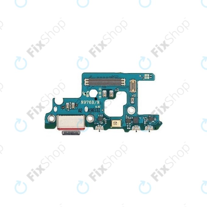 Зареждащ конектор PCB платка за Samsung Note 10 Plus N975F, GH96-12741A, Genuine Service Pack