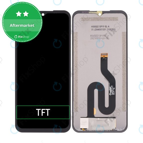 дисплей за Ulefone Armor 12 5G, Тъчскрийн без рамка, TFT