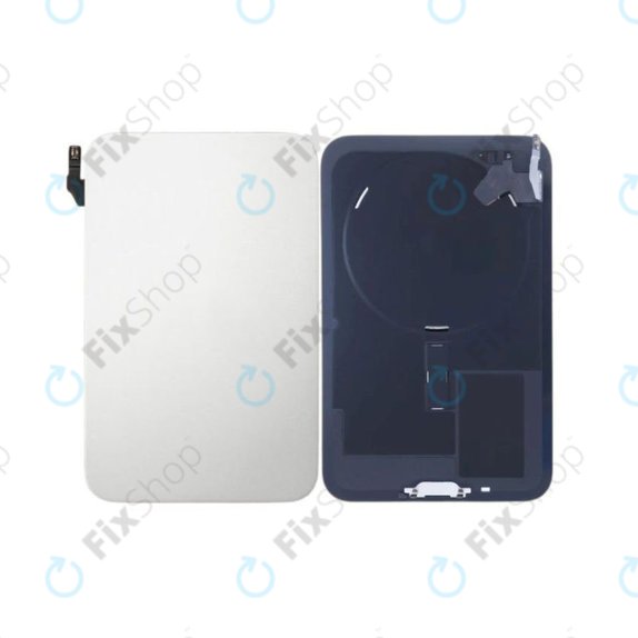 Стъкло на задния капак за iPhone 17 Pro, Silver, Pulled A