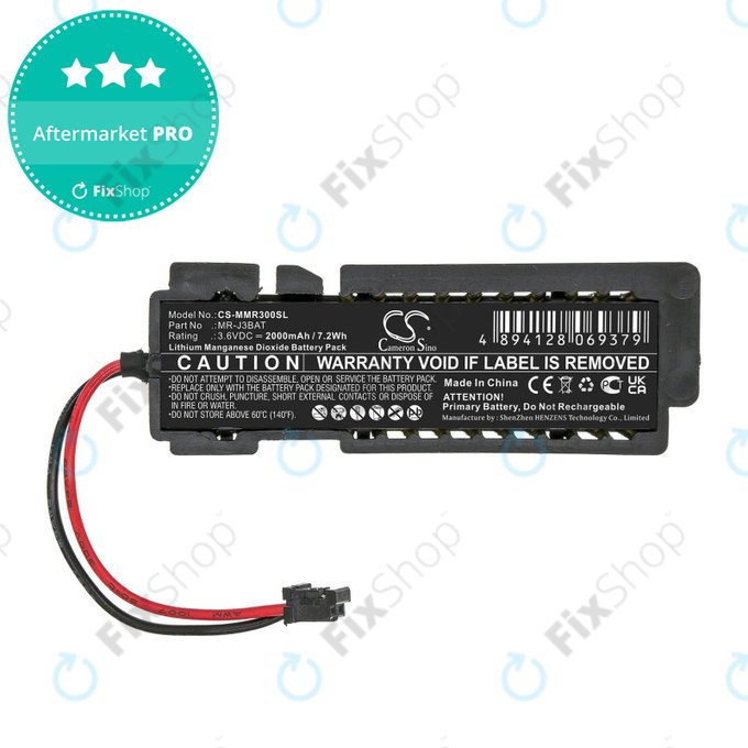 Батерия за Mitsubishi Melservo MR-J3, 2000mAh, Li-MnO2, 3.6V, MR-J3BAT, HQ