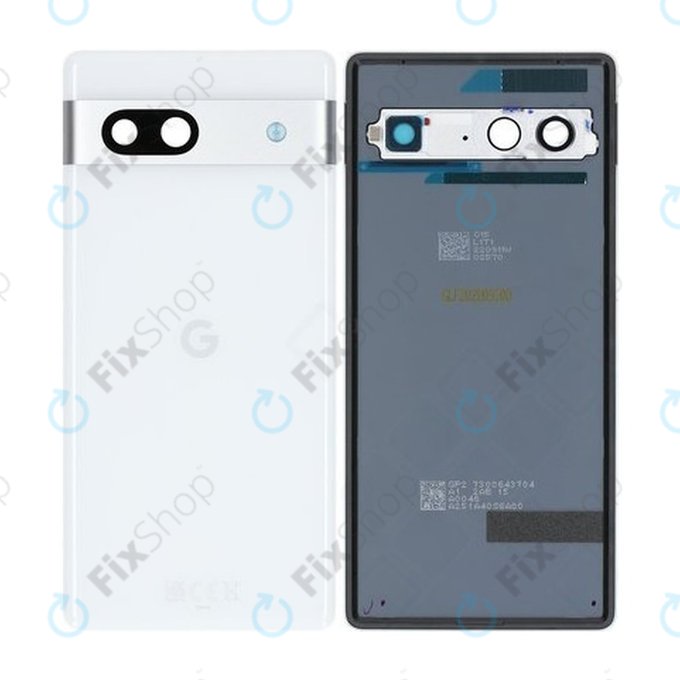 Заден капак за Google Pixel 7a, Snow, G949-00389-00, Genuine Service Pack