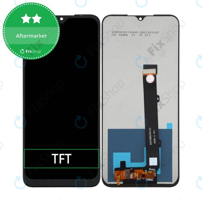 дисплей за LG K41S, Тъчскрийн без рамка, TFT