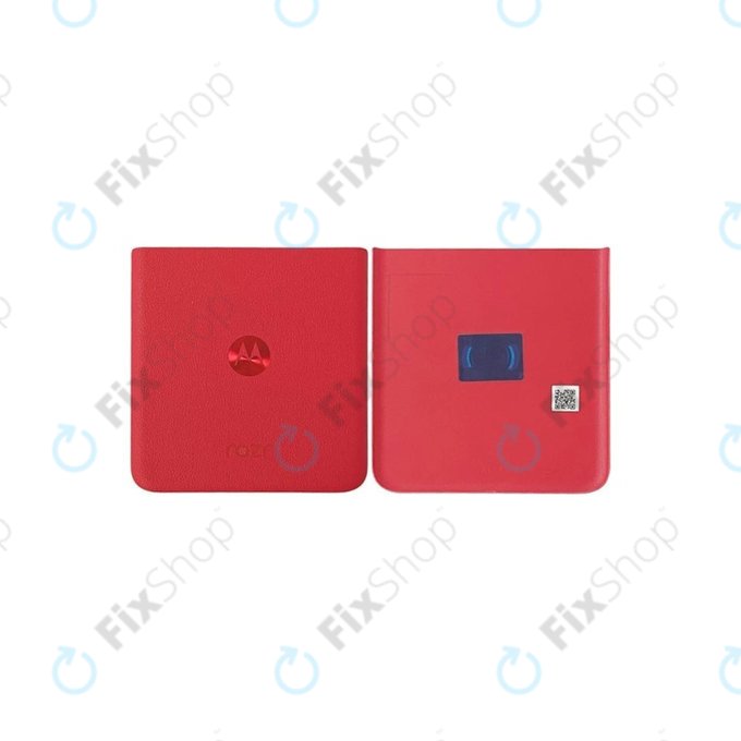 Капак на батерията за Motorola Razr 40 Ultra, SL98D79093, Viva Magenta, Genuine Service Pack