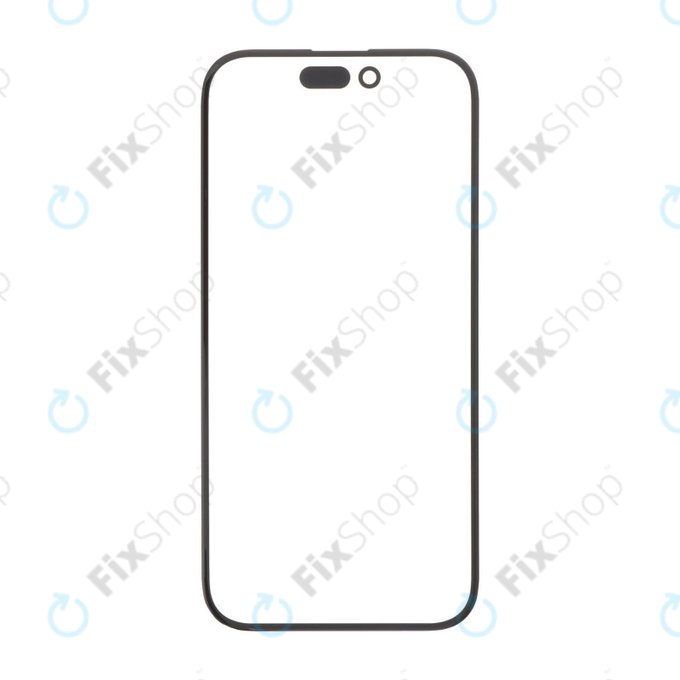 Предно стъкло с лепило OCA за дисплей за Apple iPhone 15