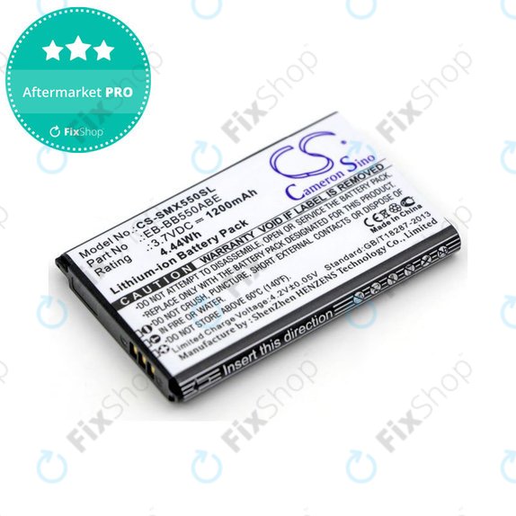 Батерия за Samsung Xcover 550, 1200mAh, Li-Ion, 3.7V, EB-BB550ABE, HQ