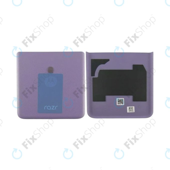 Капак на батерията за Motorola Razr 40, 5S58C22941, Bottom, Grape Compote, Genuine Service Pack