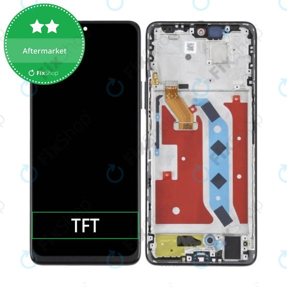 дисплей за Honor Magic4 Lite, Тъчскрийн и рамка, черен, Black, TFT