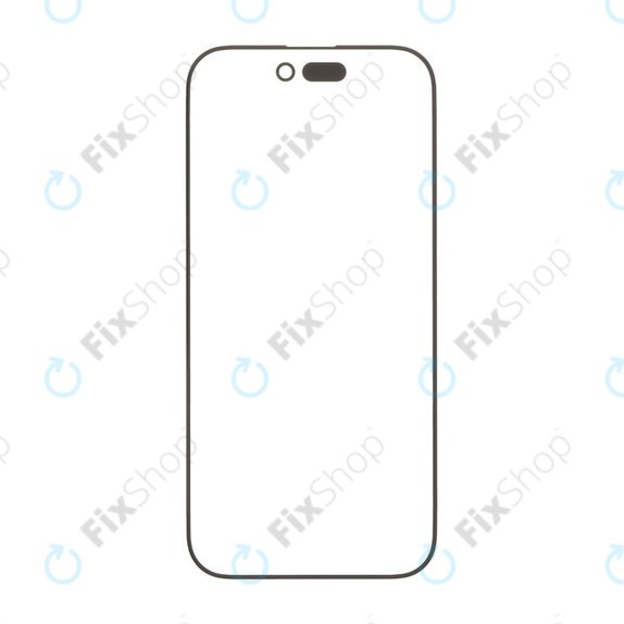 Предно стъкло с лепило OCA за дисплей за Apple iPhone Air