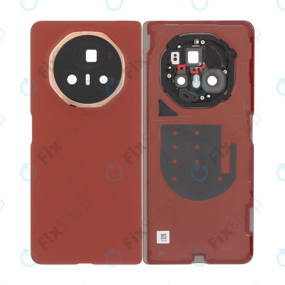 Заден капак комплект за Honor Magic V3, Reddish Brown